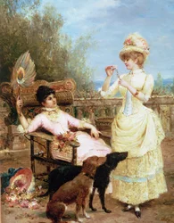 Été sur le balcon